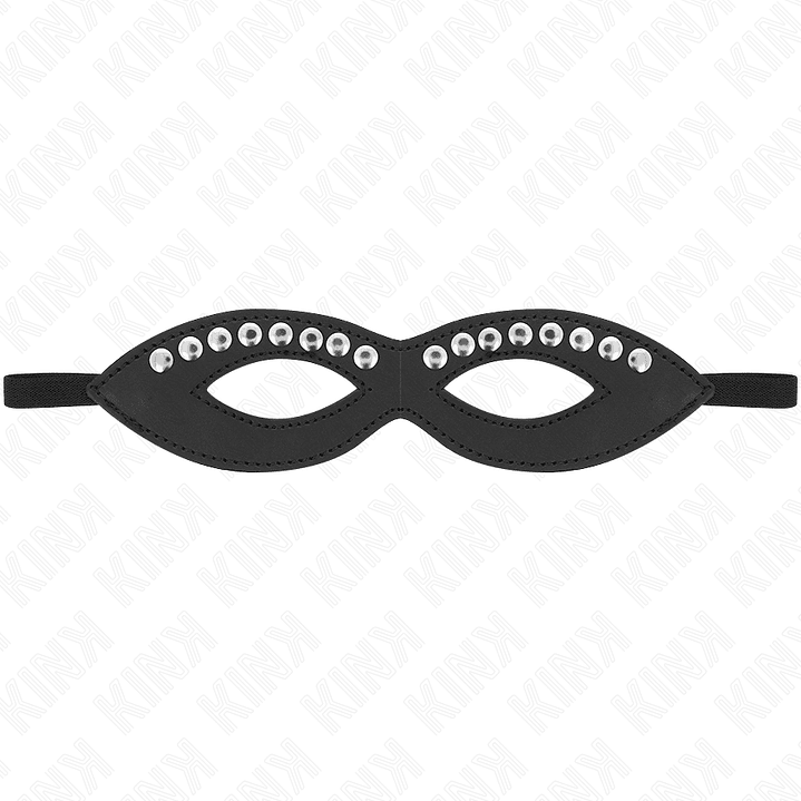 KINK - MÁSCARA DE OLHOS COM MINI REBITES MODELO 1 20,5 x 5,5 CM 1