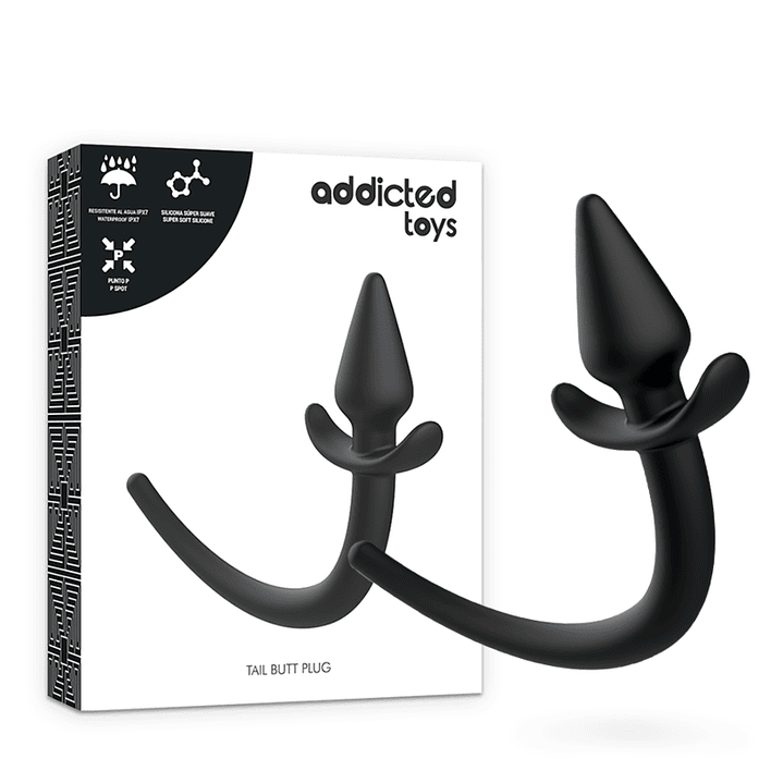 ADDICTED TOYS - CACHORRO PLUG ANAL SILICONE 1
