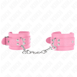 KINK - PULSO SIMPLES ROSA AJUSTÁVEL 20-23 CM X 5,5 CM