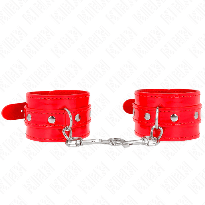 KINK - PUNHOS DE MÃO BRILHANTE VERMELHO AJUSTÁVEL 23-33 CM 1