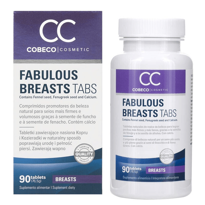 COBECO - CC FABULOUS BREASTS 90 TABS - ES 1