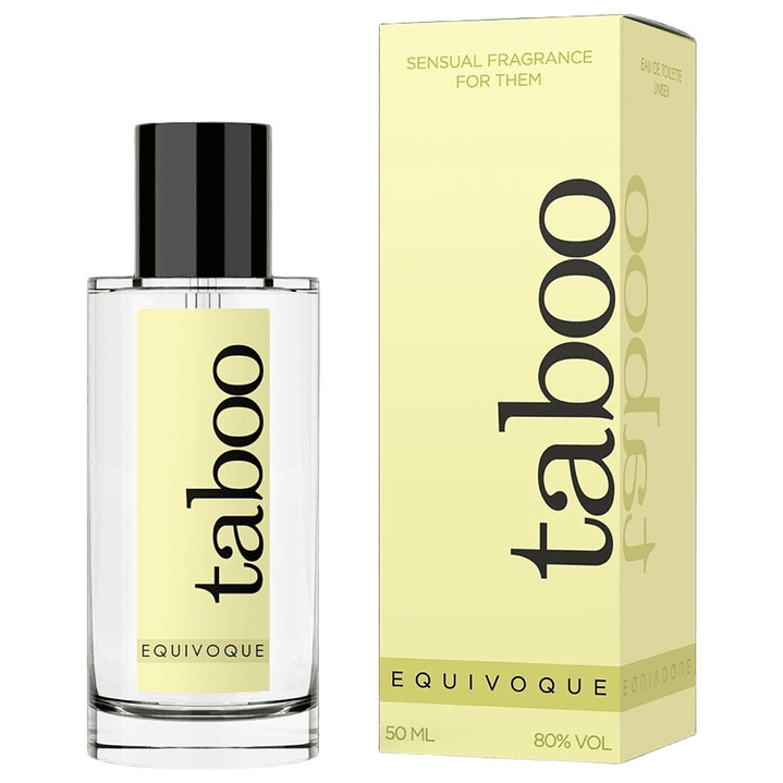 RUF - PERFUME TABOO EQUIVOQUE COM FEROMONAS PARA ELE E ELA 1