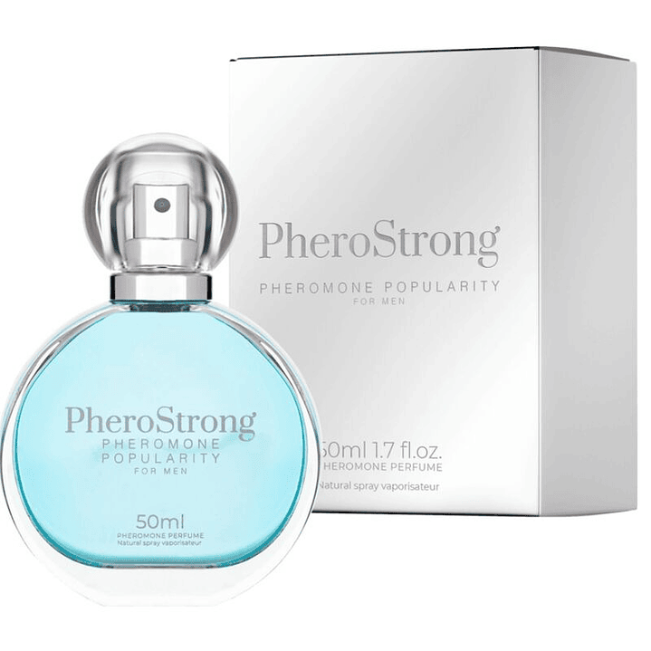PHEROSTRONG - PERFUME DE FEROMÔNIOS POPULARIDADE PARA HOMENS 50 ML 1