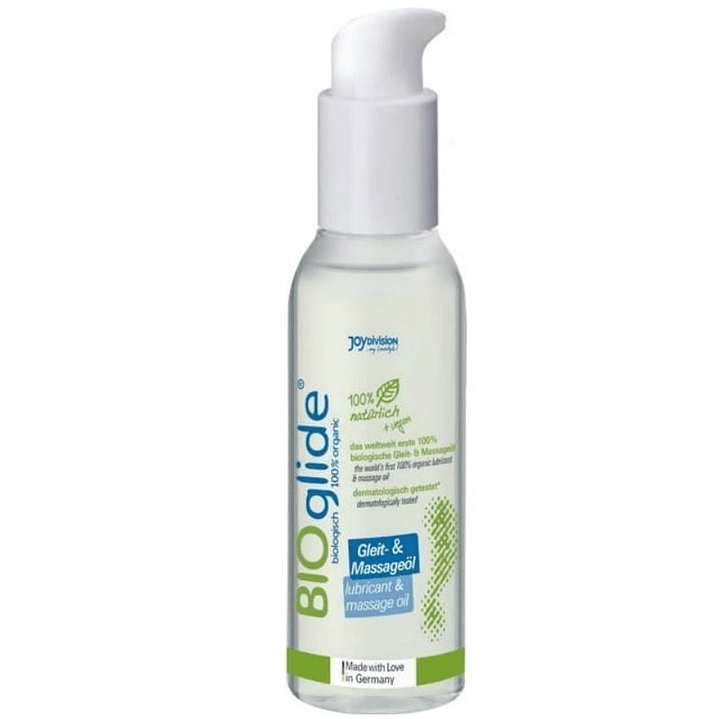 BIOGLIDE - ÓLEO DE MASSAGEM E LUBRIFICANTE ORGÂNICO 125 ML 1