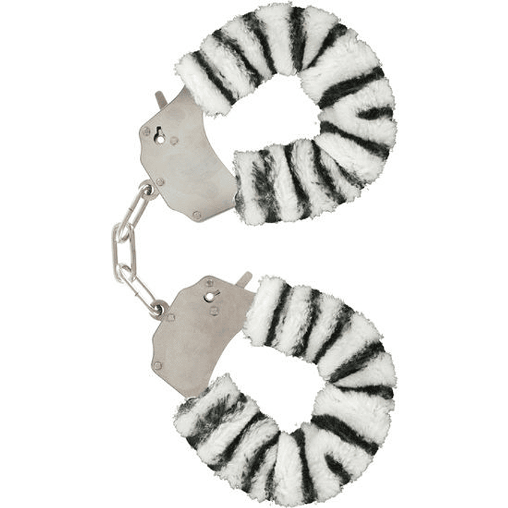 TOYJOY - PUNHOS FURRY FUN BONDAGE ZEBRA 1