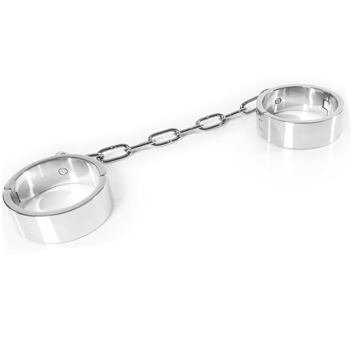 METAL HARD - ALGEMAS DE TORNOZELO COM SUBMISSO DE CHAVE ALLEN BDSM 1