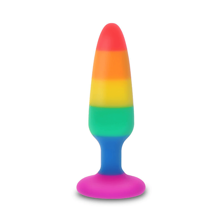 ORGULHO - BANDEIRA LGBT PLUG TWINK 8,5 CM 1