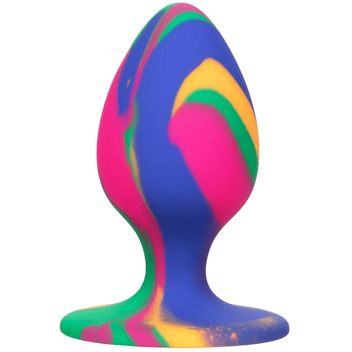 CALEXOTICS - CHEEKY MÉDIO TIE-DYE PLUG ANAL 1
