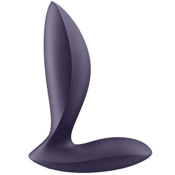 SATISFYER - PLUGUE DE ALIMENTAO ROXO 1