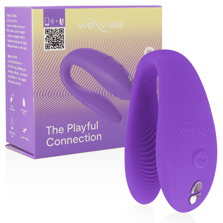 WE-VIBE - SYNC GO ESTIMULADOR DUPLO VIOLETA 1