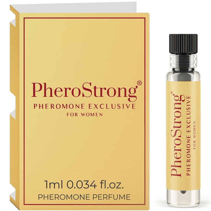 PHEROSTRONG - PERFUME DE FEROMÔNIOS EXCLUSIVO PARA MULHERES 1 ML 1