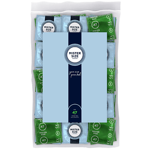 MISTER SIZE - PRESERVATIVO TAMANHO XS 47 MM (100 UNIDADES)