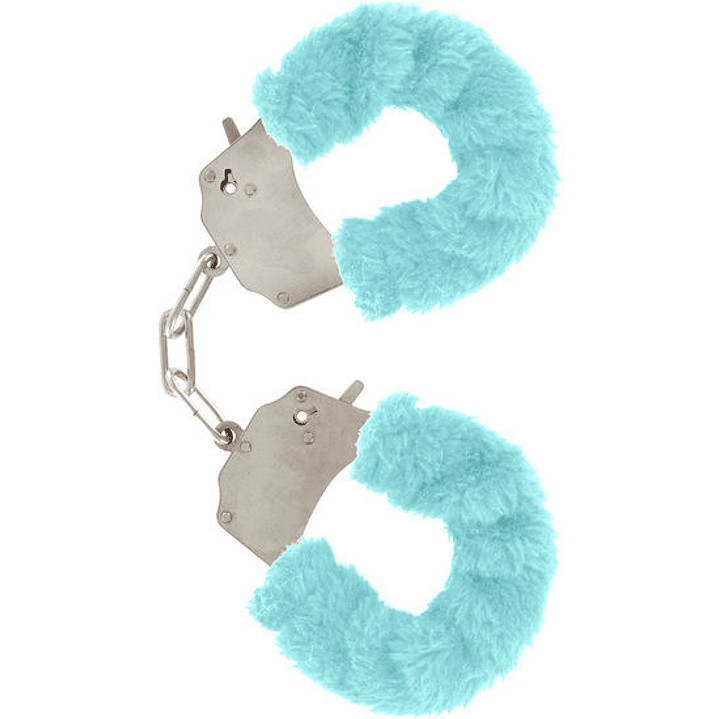 TOYJOY - FURRY FUN CUFFS BONDAGE AZUL 1