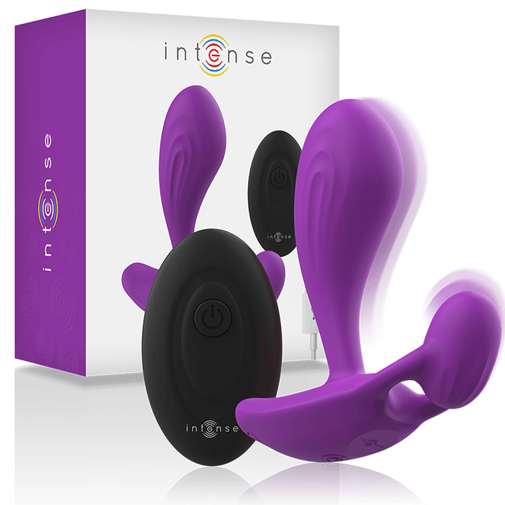 INTENSE - SHELLY PLUG ANAL CONTROLE REMOTO ROXO 1