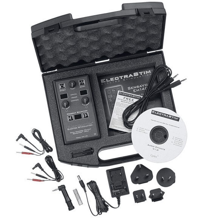ELECTRASTIM - ESTIMULADOR SENSAVOX E-STIM 1