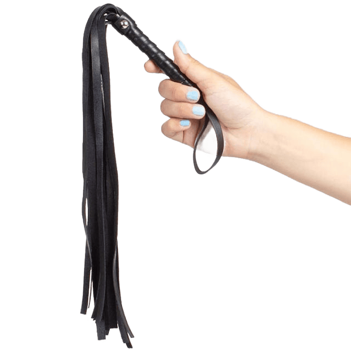 SECRETPLAY - CHICOTE BLACK BONDAGE COLEÇÃO BDSM 1