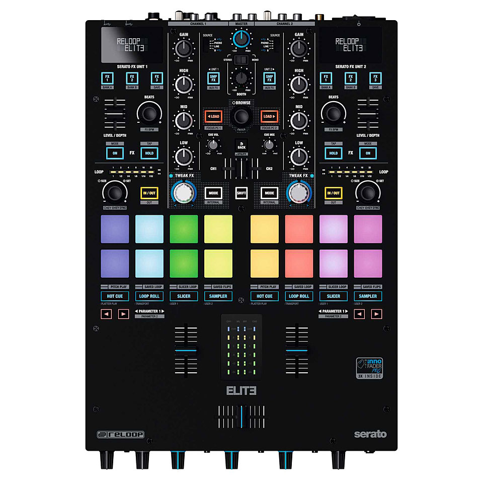 MIXER RELOOP ELITE BK MIXER DJ RELOOP