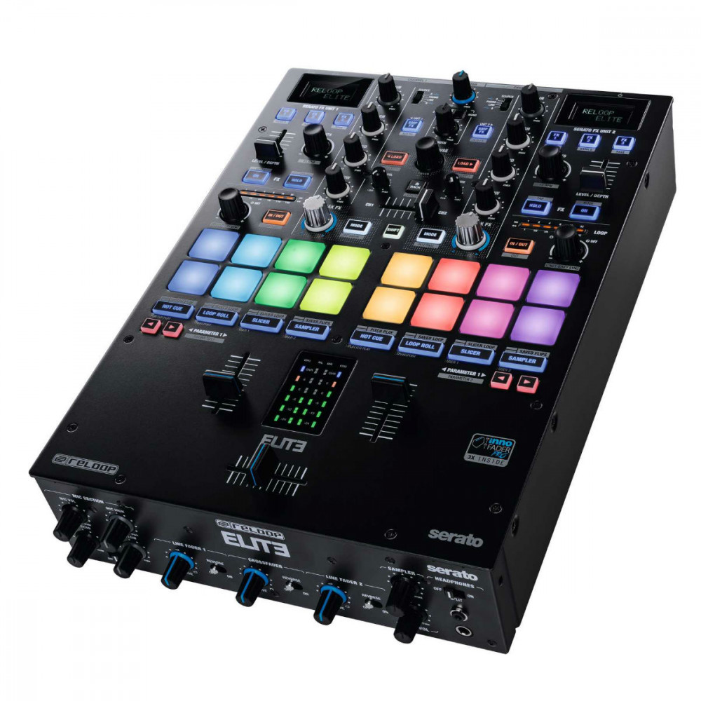 Mixer Reloop Elite incluye serato dj pro y innofader