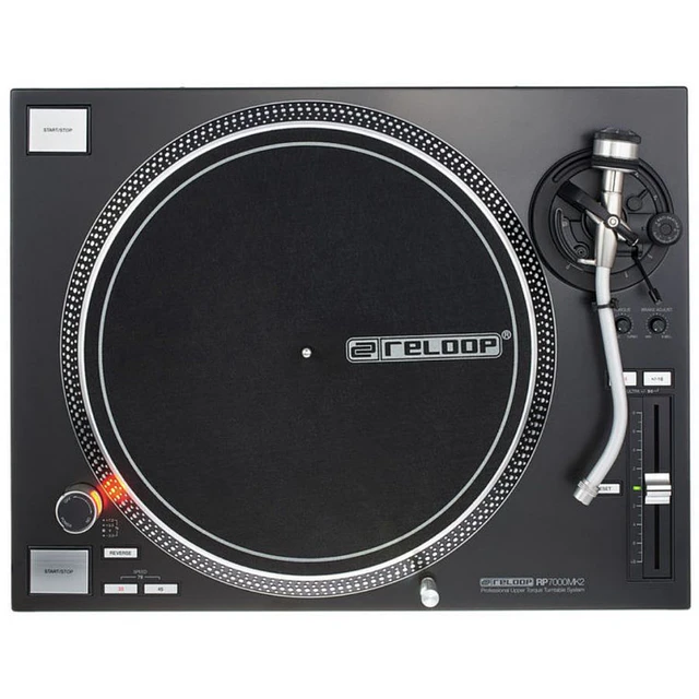 TORNAMESA RELOOP RP 7000MK2 BLACK + CUBIERTA ACRÍLICA 