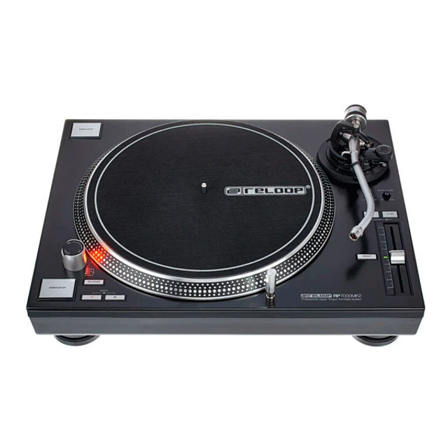 TORNAMESA RELOOP RP 7000MK2 BLACK + CUBIERTA ACRÍLICA 