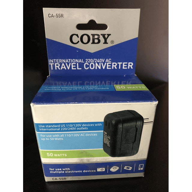 TRANSFORMADOR COBY 220/240V 50W 