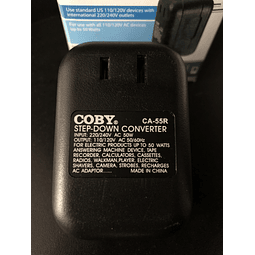 TRANSFORMADOR COBY 220/240V 50W 