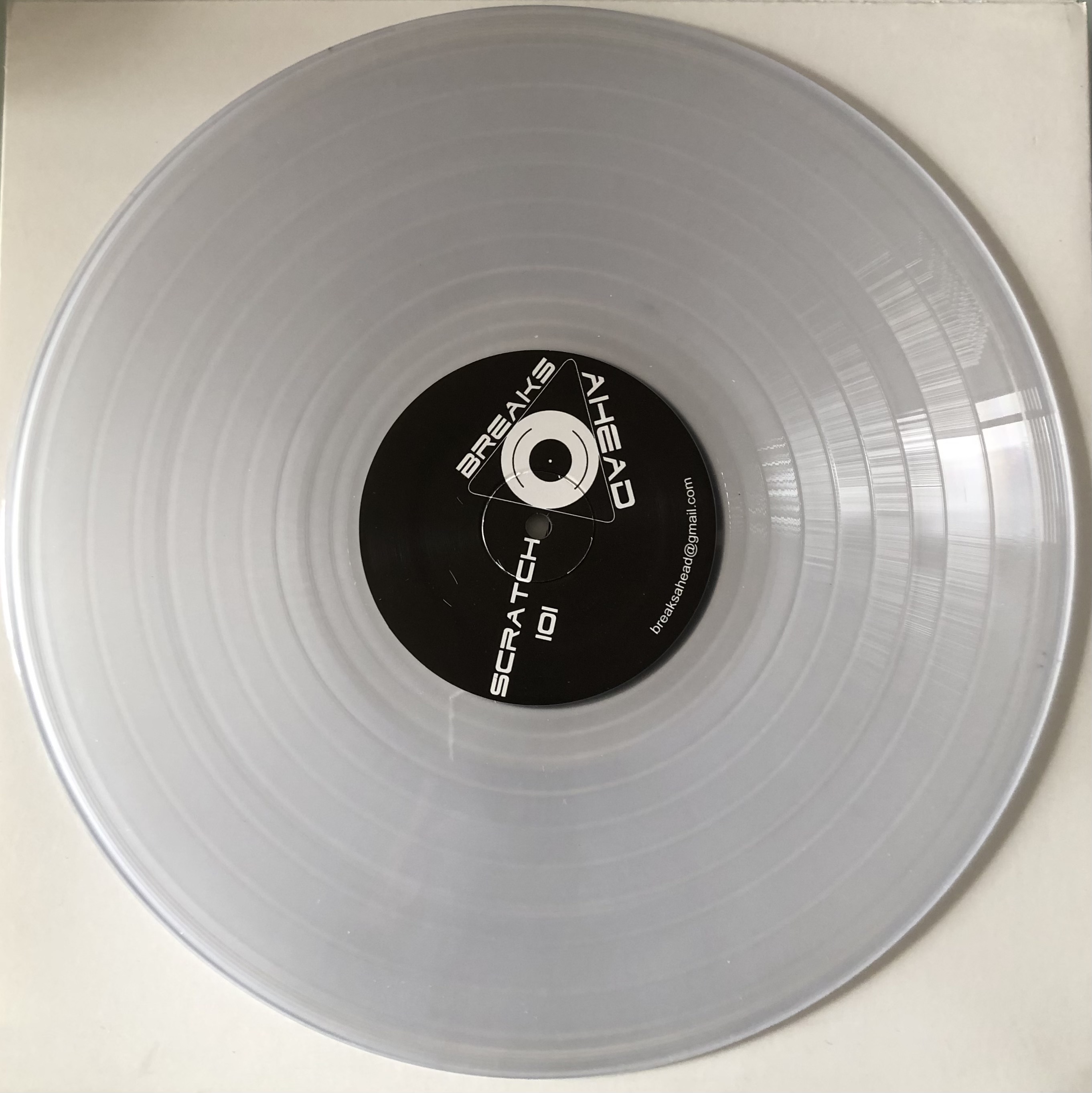 VINILO SCRATCH 101 12” - TRANSPARENTE