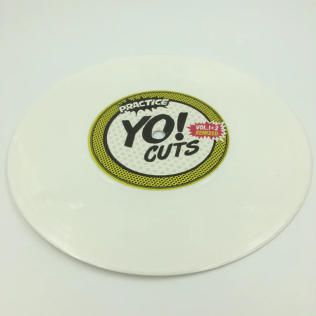 VINILO SCRATCH 7" PRACTICE YO CUTS V. 1+2 - BLANCO
