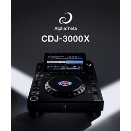 CDJ-3000X Alphatheta - entrega 2 a 3 días hábiles - CONSULTA STOCK 