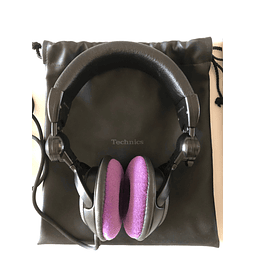 AUDIFONOS TECHNICS RP-DJ1200 BLACK MADE IN JAPON - ( USADOS COMO NUEVOS ) 