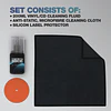 RECORD CARE PREMIUM Kit de limpieza para Vinilos Reloop 3 en 1