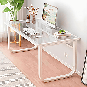 Escritorio Vidrio Ámbar