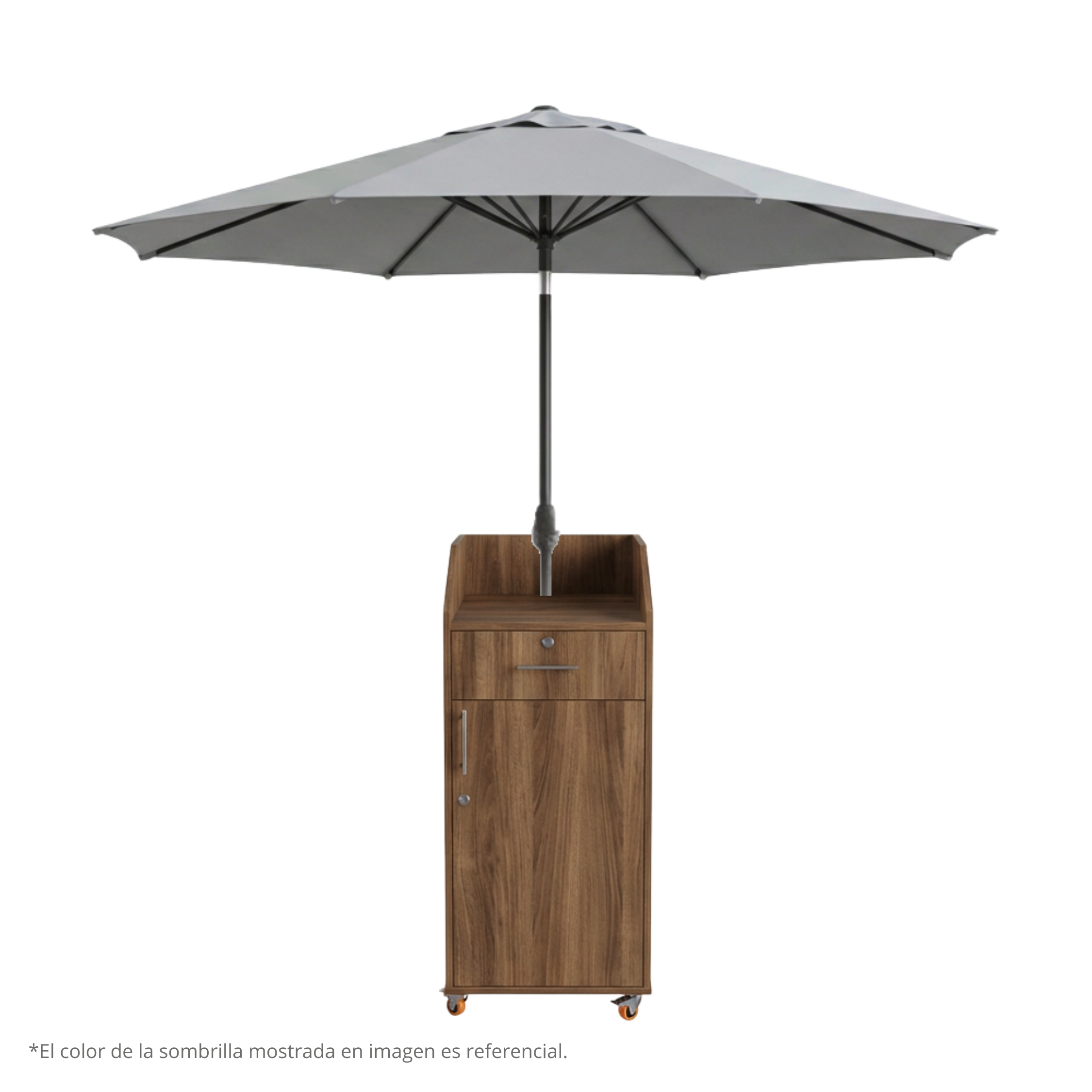 Módulo Valet Parking Maderado + Sombrilla 3