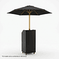 Módulo Valet Parking Color negro + Sombrilla - Miniatura 2