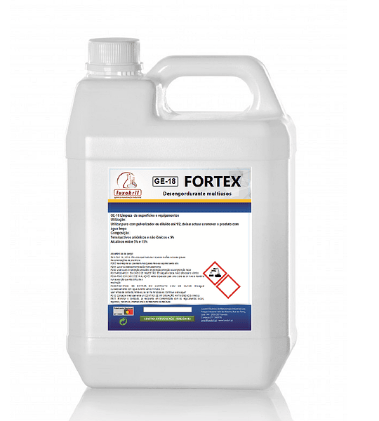 GE-18 FORTEX - Desengordurante alcalino multiusos 