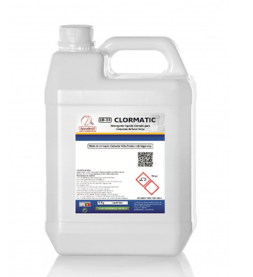 LB-33 CLORMATIC - Detergente clorado para máquinas de lavar loiça