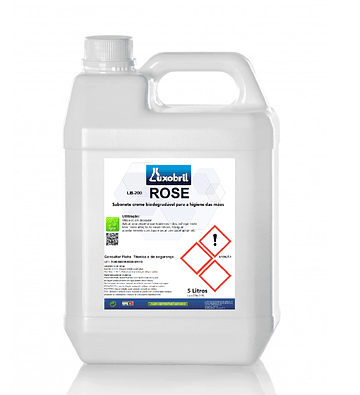 LB-200 ROSE- Sabonete Creme para Lavagem das Mãos - 5 Litros