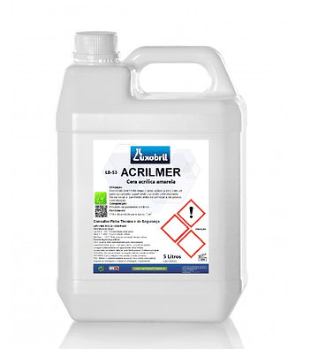 LB-53 ACRILMER - Cera acrílica amarela - 5 Litros