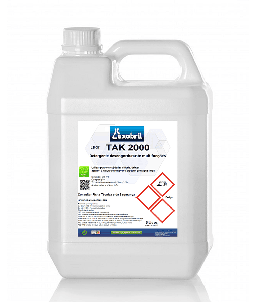 LB-27 TAK 2000 - Detergente Desengordurante Multifunções - 5 Litros