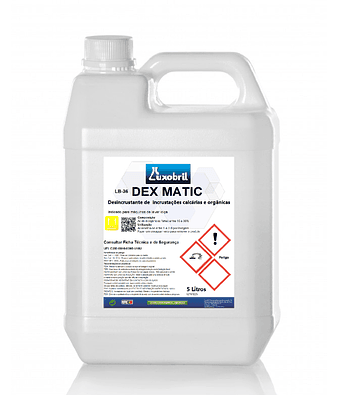 LB-36 DEX MATIC - Desincrustante para máquinas e equipamentos - 5 Litros