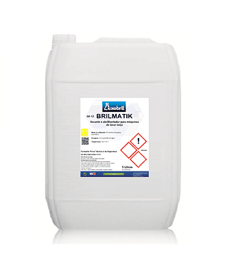 GE-12 BRILMATIK - Secante e Abrilhantador para máquinas de lavar loiça - 20Litros