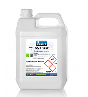 LB-12 WC FRESH - Detergente desincrustante para sanitários - 5 Litros