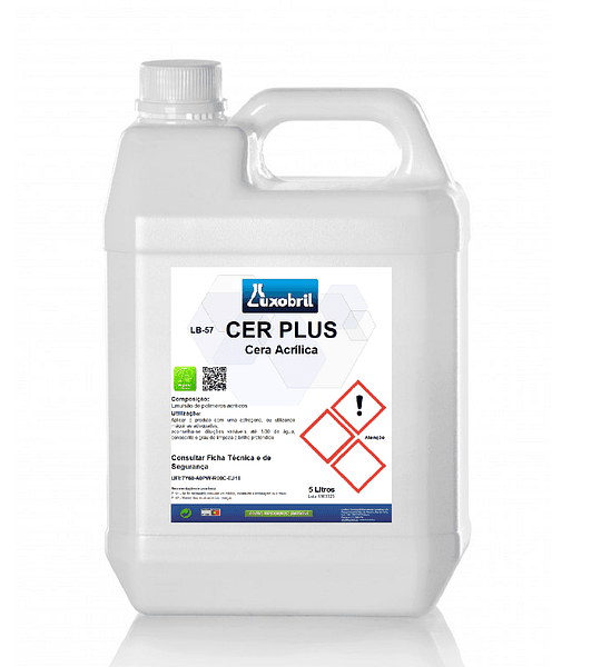 LB-57 CER PLUS - Detergente com Cera Acrílica - 5 Litros