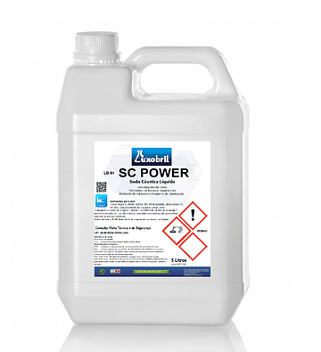 LB-84 SC POWER - Desentupidor Alcalino -  5 Litros