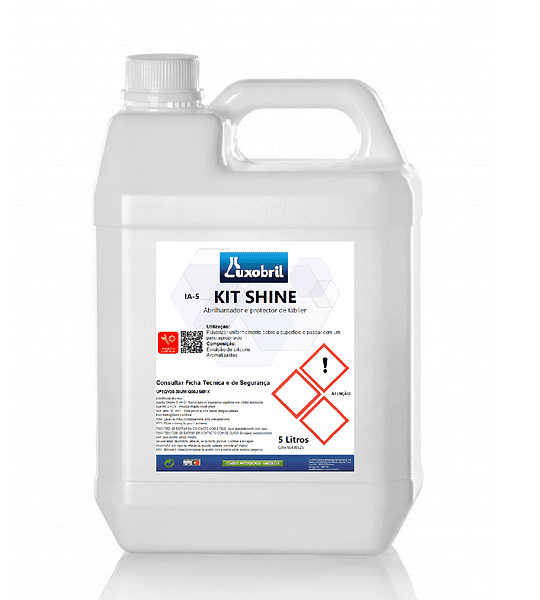IA-5 KIT SHINE - Abrilhantador e protector de Tablier - 5 Litros