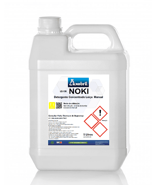 LB-109 NOKI - Detergente para lavagem manual de loiça - 5 Litros