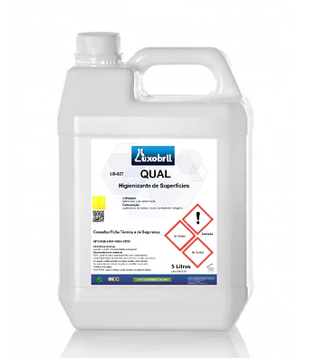 LB-027 QUAL - Higienizante de Superfícies - 5 Litros