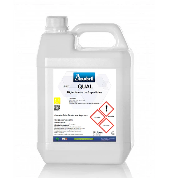 LB-027 QUAL - Higienizante de Superfícies - 5 Litros
