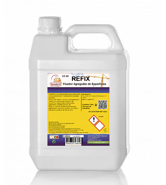 CC-90 REFIX  -  Fixador Agregador de Superfícies - 5 Litros