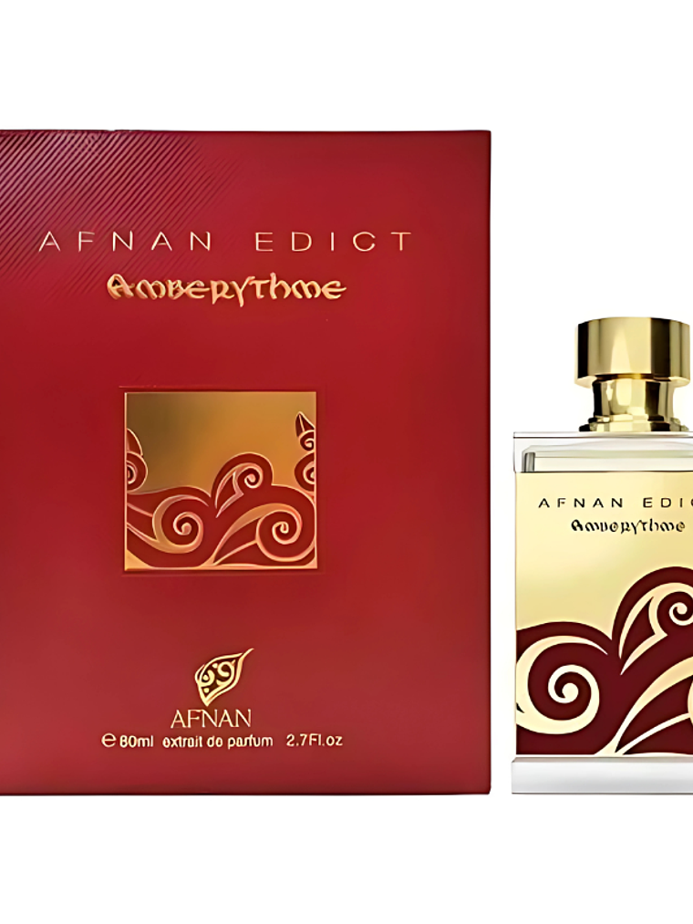 Afnan Amberythme Edict Extrait Parfum 80ML Mujer 1